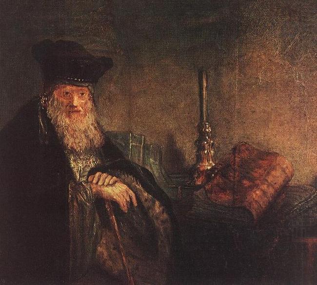 Rembrandt Peale Old Rabbi china oil painting image